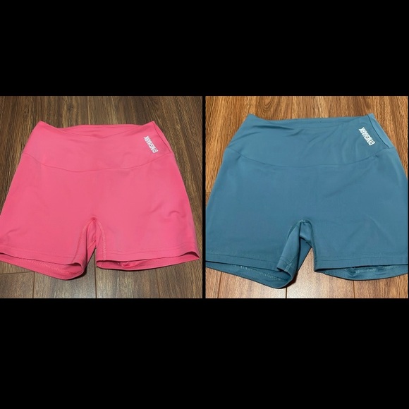 2 Gymshark Legging shorts - Picture 1 of 1